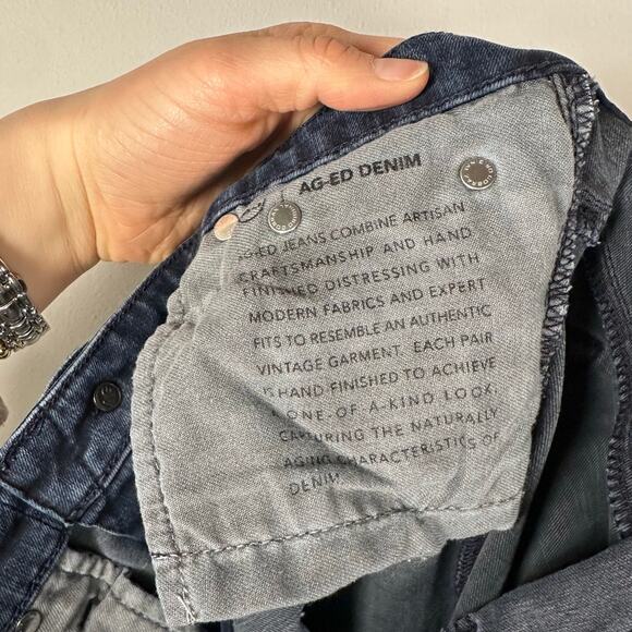 AG Contour360 Cotton Blend Prima Ankle Cigarette Leg Jeans Women's 28R - Picture 9 of 9